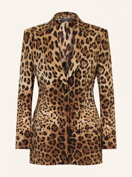 Obrázek produktu Dolce & Gabbana Blejzr Tela světle hnědá / hnědá / černá