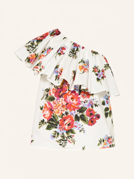 Obrázek produktu Dolce & Gabbana Blůza S Volány režná / červená / zelená