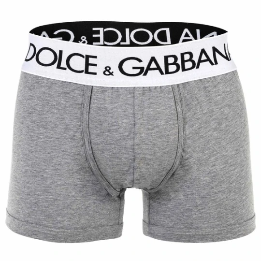 Obrázek produktu DOLCE & GABBANA Boxerky šedý melír / černá / bílá