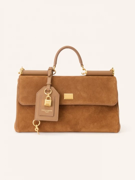 Obrázek produktu Dolce & Gabbana Kabelka My Sicily Medium koňaková / zlatá