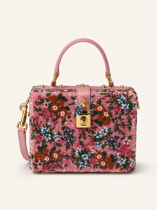 Obrázek produktu Dolce & Gabbana Kabelka S Flitry růžová / tmavě oranžová / tmavě zelená