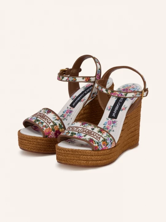 Obrázek produktu Dolce & Gabbana Klíny hnědá / krémová / růžová