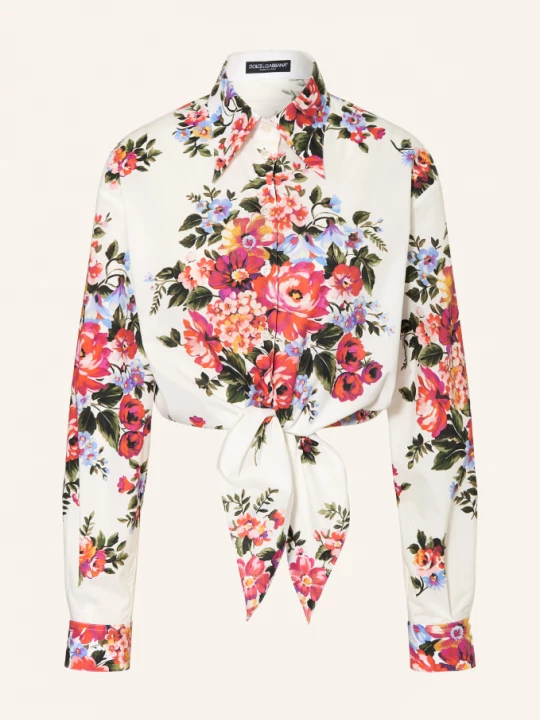 Obrázek produktu Dolce & Gabbana Košile bílá / červená / tmavě zelená