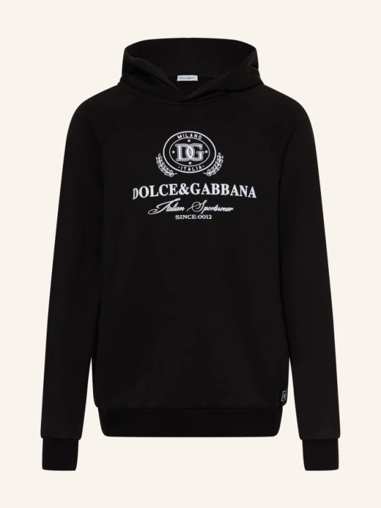 Obrázek produktu Dolce & Gabbana Mikina S Kapucí černá / bílá