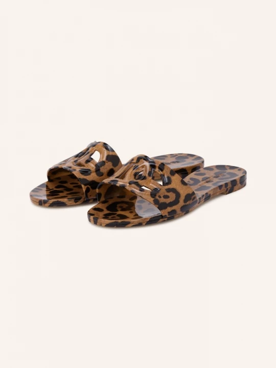 Obrázek produktu Dolce & Gabbana Pantofle S Výřezy hnědá / černá