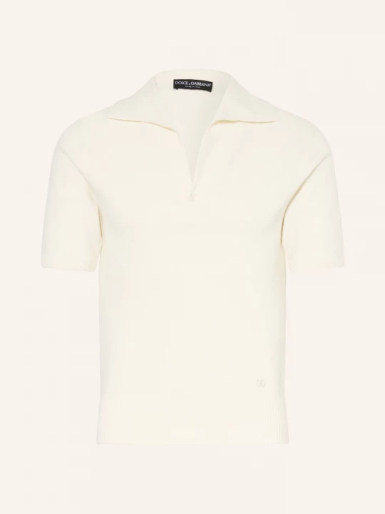 Obrázek produktu Dolce & Gabbana Pletené Polo Tričko režná