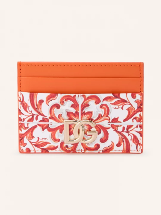 Obrázek produktu Dolce & Gabbana Pouzdro Na Karty oranžová / zlatá / bílá