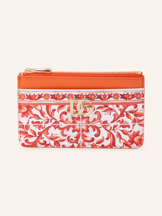 Obrázek produktu Dolce & Gabbana Pouzdro Na Karty oranžová / zlatá / bílá