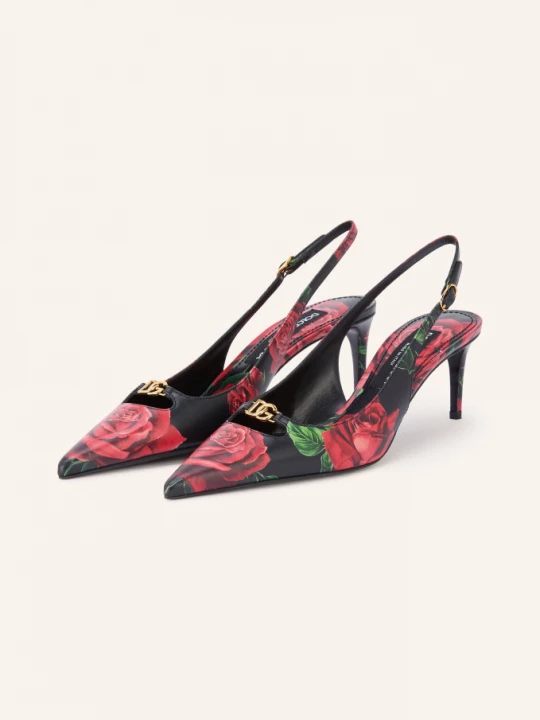Obrázek produktu Dolce & Gabbana Slingpumps červená / zlatá / černá