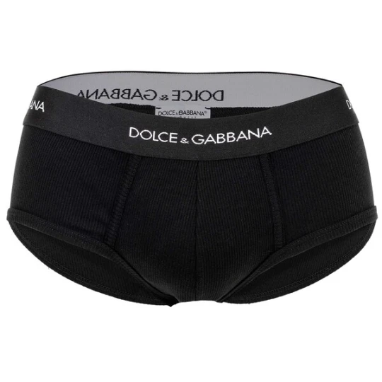 Obrázek produktu DOLCE & GABBANA Slipy černá / bílá