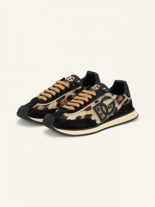 Obrázek produktu Dolce & Gabbana Sneakersy Dg Cushion černá / hnědá / béžová
