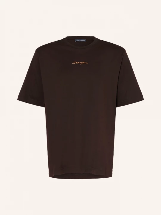 Obrázek produktu Dolce & Gabbana Tričko tmavě hnědá / velbloudí