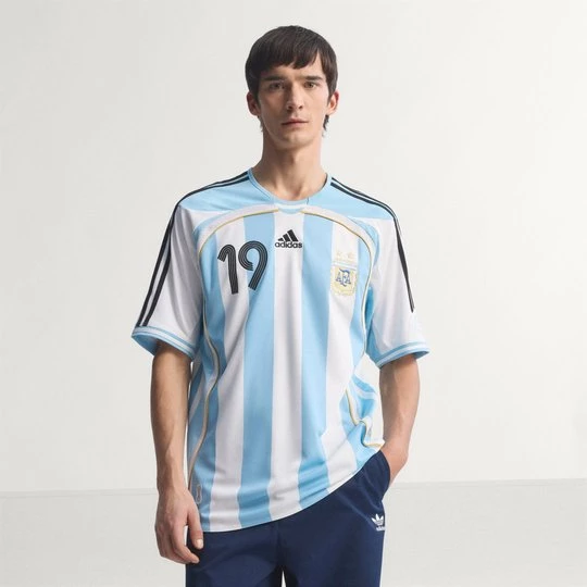 Obrázek produktu Domácí dres Argentina 2006 Messi Adidas bílá