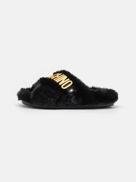 Obrázek produktu Domácí obuv MOSCHINO černá