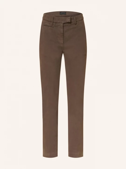 Obrázek produktu Dondup 7/8 Chino Kalhoty tmavě hnědá