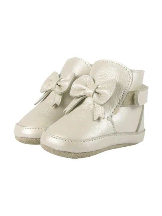 Obrázek produktu Donsje boty kojenecké kožené Cubow Booties