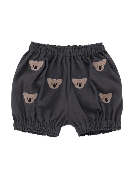 Obrázek produktu Donsje Dětské bavlněné šortky Donsje Carson Bloomers Koalas
