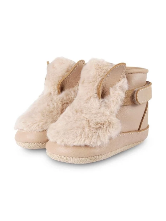 Obrázek produktu Donsje Dětské boty Donsje Richy Booties Fluffy Bunny béžová