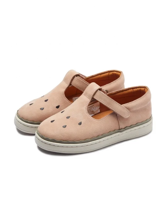 Obrázek produktu Donsje Dětské kožené polobotky Donsje Lowy Shoes Watermelon růžová