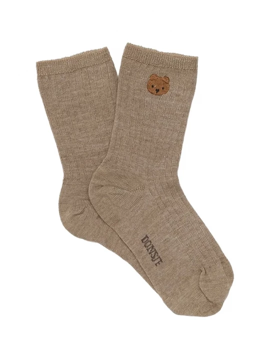 Obrázek produktu Donsje Dětské ponožky Bell Socks Bear hnědá