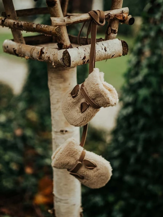 Obrázek produktu Donsje Dětské rukavice Donsje Richy Mittens Alpaca béžová