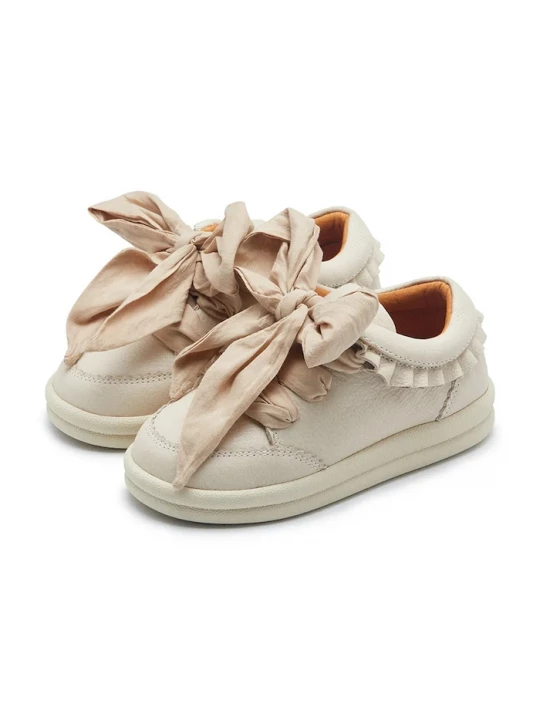 Obrázek produktu Donsje Dětské semišové sneakers boty Donsje Lexley Sneakers béžová