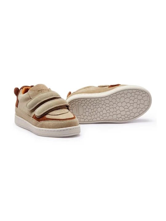 Obrázek produktu Donsje Dětské semišové tenisky Donsje Rinou Sneakers Bear béžová