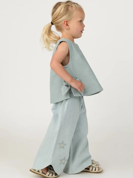 Obrázek produktu Donsje Džíny Donsje Hauke Denim Trousers Stars modrá