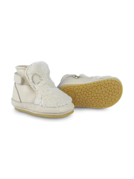 Obrázek produktu Donsje Kojenecké kožené boty Donsje Richy Booties Polar Bear béžová