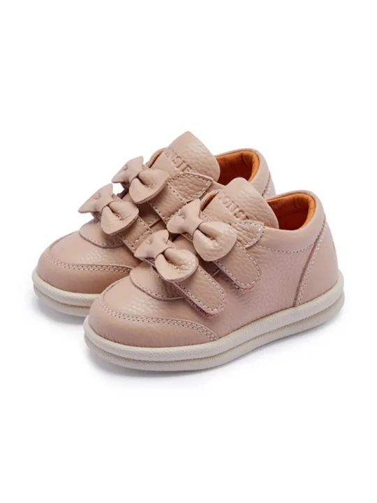 Obrázek produktu Donsje sneakers boty dětské kožené růžová