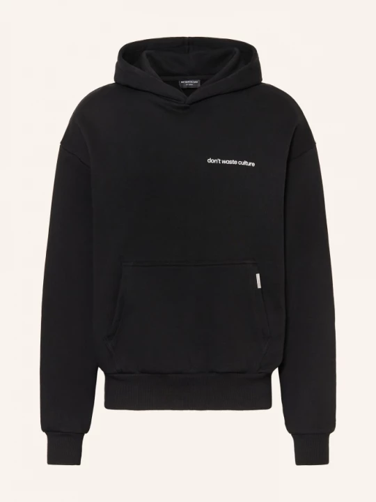Obrázek produktu Don't Waste Culture Oversized Mikina S Kapucí Dylan černá