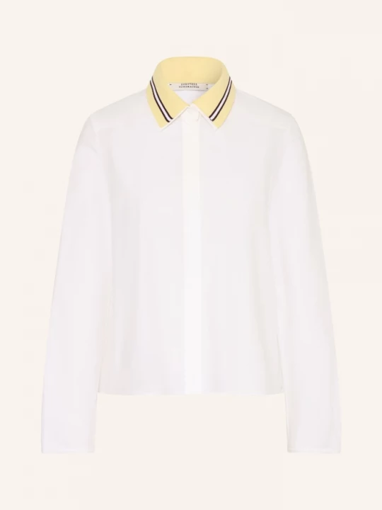 Obrázek produktu Dorothee Schumacher Košile Poplin Power bílá / hnědá / žlutá