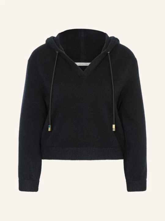 Obrázek produktu Dorothee Schumacher Mikina Modern Statements S Kašmírem tmavě modrá