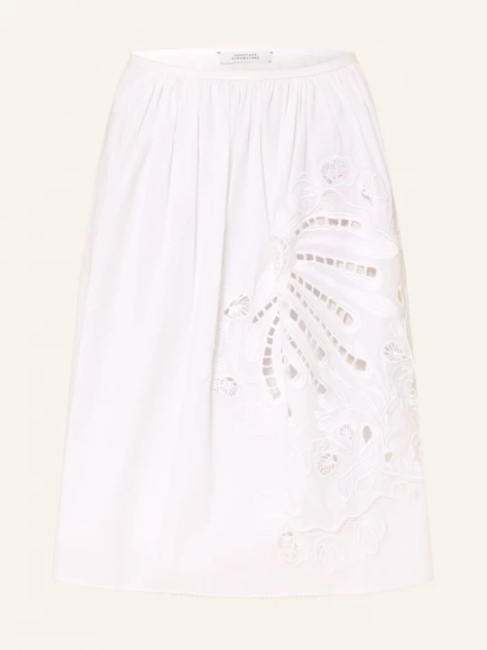 Obrázek produktu Dorothee Schumacher Sukně Embroidered Beauty S Krajkou bílá