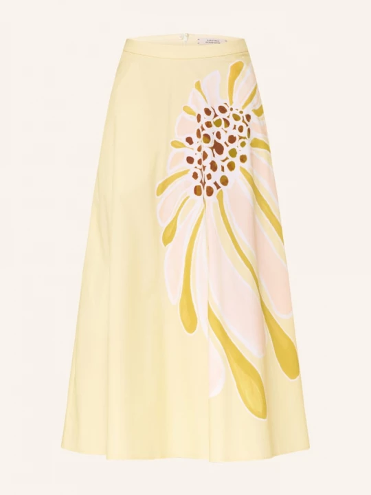 Obrázek produktu Dorothee Schumacher Sukně Floral Power žlutá / tmavě oranžová / tmavě žlutá