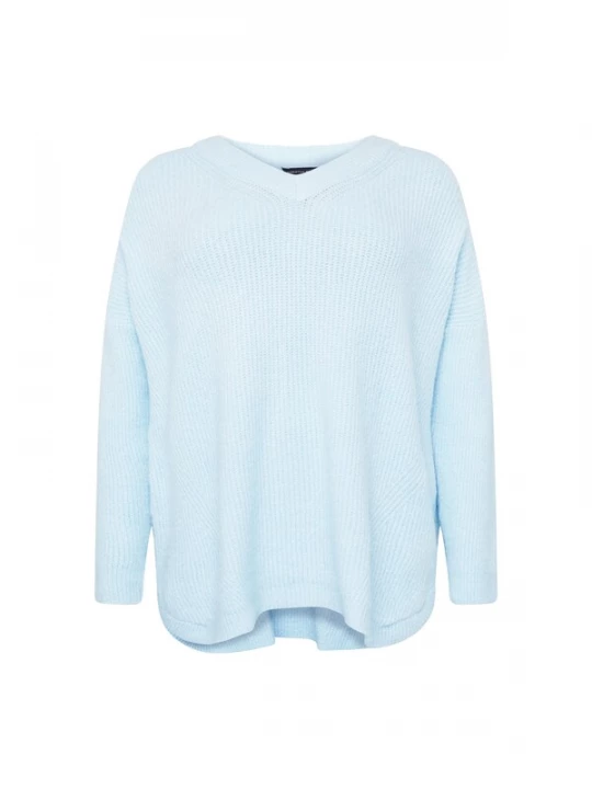 Obrázek produktu Dorothy Perkins Curve Maxi svetr světlemodrá