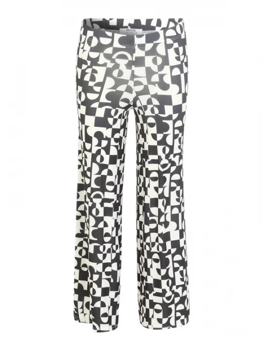 Obrázek produktu Dorothy Perkins Petite Kalhoty černá / bílá