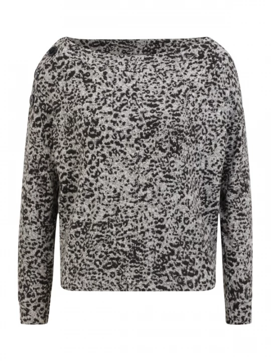 Obrázek produktu Dorothy Perkins Petite Svetr šedý melír / černá