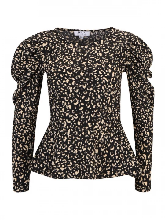 Obrázek produktu Dorothy Perkins Petite Tričko světle béžová / černá