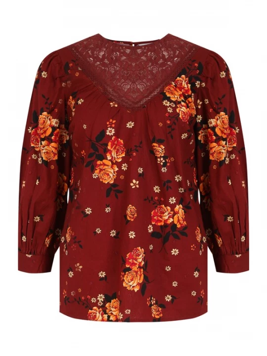Obrázek produktu Dorothy Perkins Tall Halenka béžová / oranžová / červená / bordó / černá