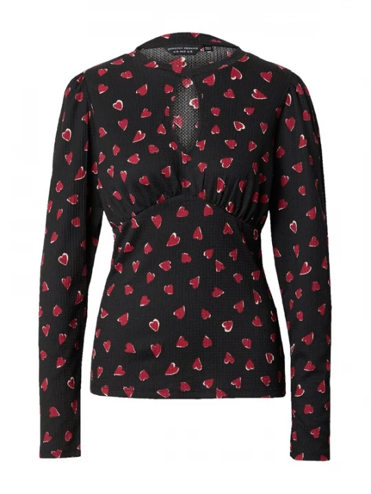 Obrázek produktu Dorothy Perkins Tričko krvavě červená / černá / bílá