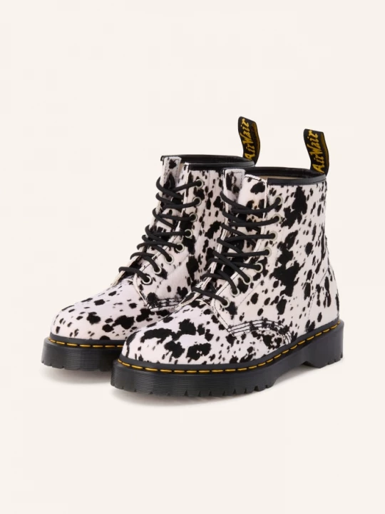 Obrázek produktu Dr. Martens Boty Se Šněrováním 1460 Bex krémová / černá
