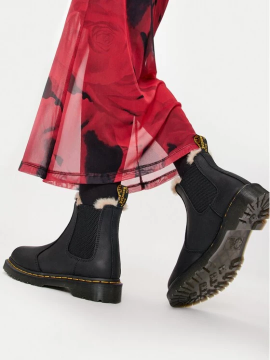 Obrázek produktu Dr. Martens Kotníková obuv s elastickým prvkem 2976 Leonore 21045001 Černá