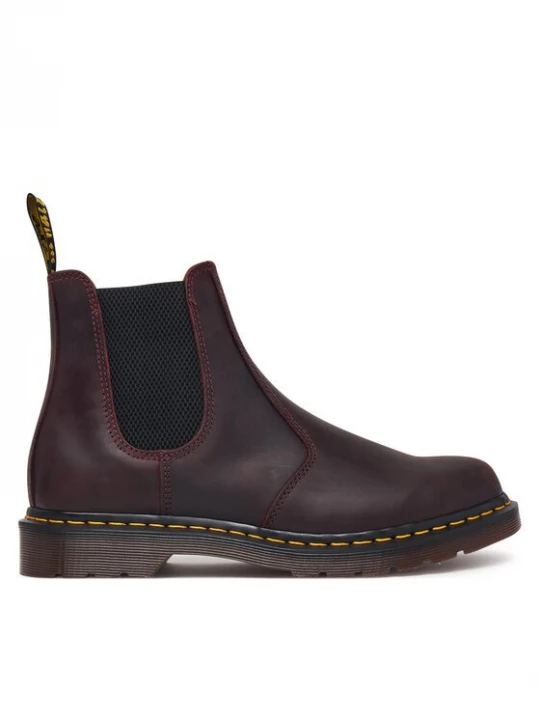 Obrázek produktu Dr. Martens Kotníková obuv s elastickým prvkem 2976 YS Crazy Horse DM27486600 Bordó