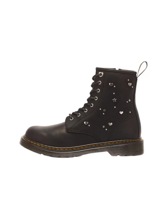 Obrázek produktu Dr. Martens Kozačky '1460 HS' černá / stříbrná