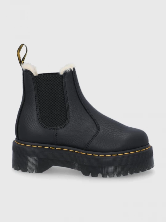 Obrázek produktu Dr. Martens Kožené kotníkové boty 2976 Quad Fl černá