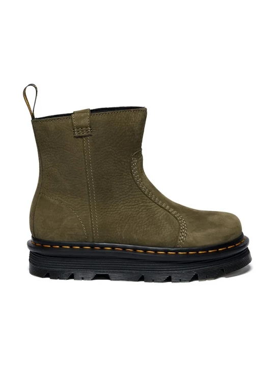 Obrázek produktu Dr. Martens Nubukové boty Dr. Martens ZebZag Rigger zelená