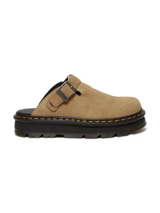 Obrázek produktu Dr. Martens pantofle nazouváky semišové ZebZag Mule béžová