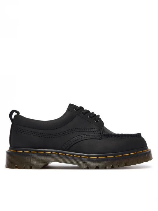 Obrázek produktu Dr. Martens Polobotky Lowell 4 Eye Crazy Horse Leather Moc DM43679001 Černá