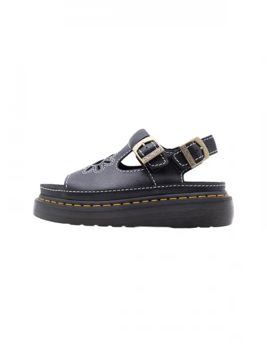 Obrázek produktu Dr. Martens Sandály 'Dunnet Flower' černá / bílá